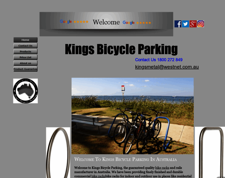 Kingsbicycleparkingaustralia.com.au thumbnail