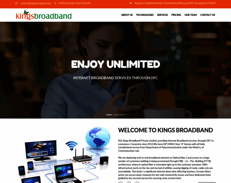 Kingsbroadband.net thumbnail