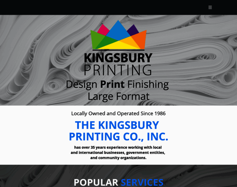 Kingsburyprinting.com thumbnail