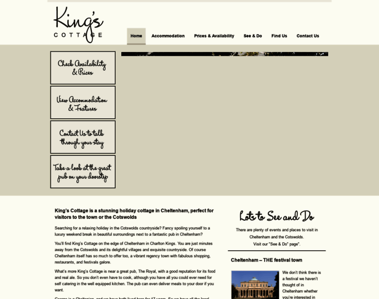 Kingscottage.co.uk thumbnail