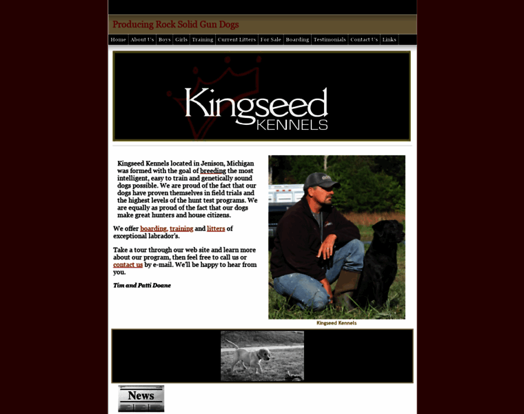 Kingseedkennels.com thumbnail