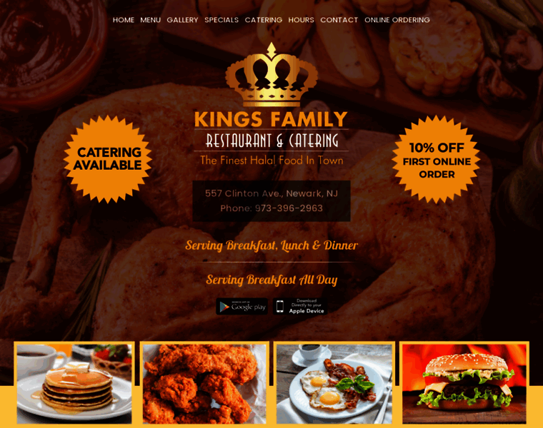 Kingsfamilyrestaurant.net thumbnail