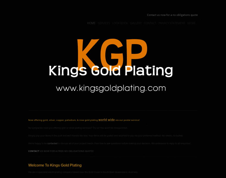 Kingsgoldplating.com thumbnail