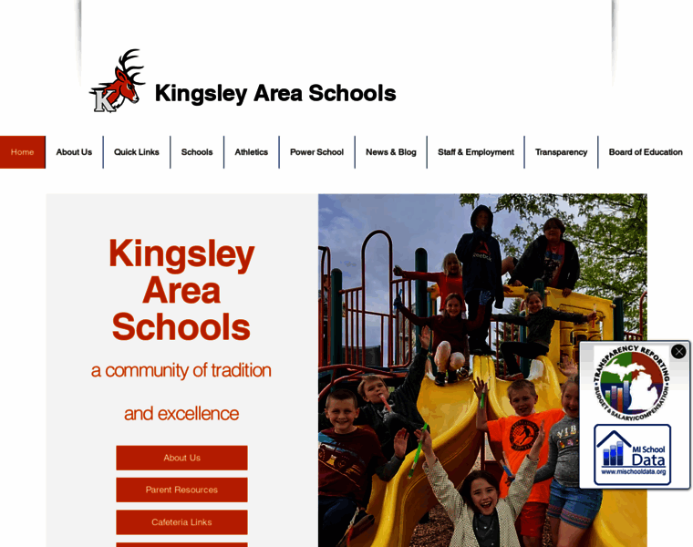 Kingsley.k12.mi.us thumbnail