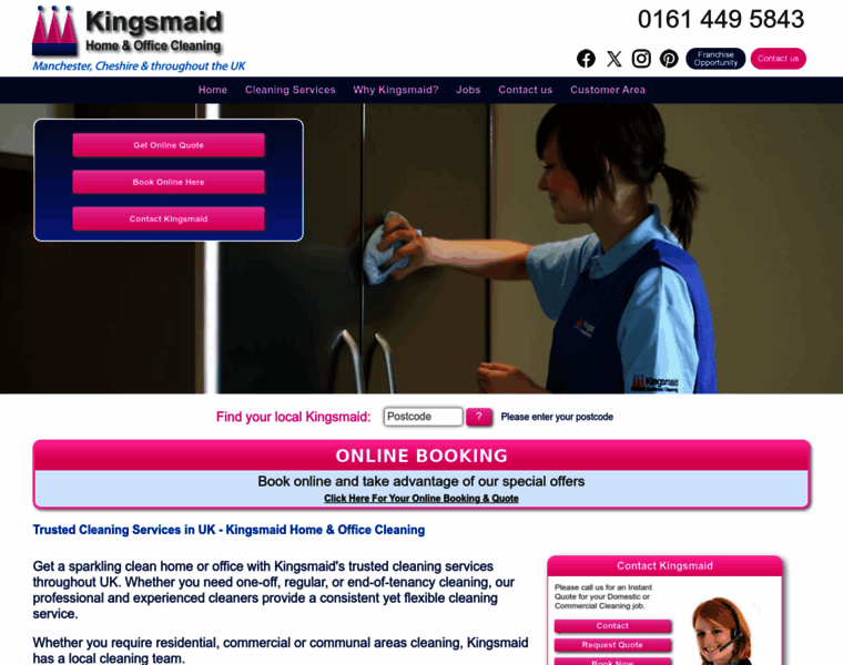 Kingsmaid.co.uk thumbnail