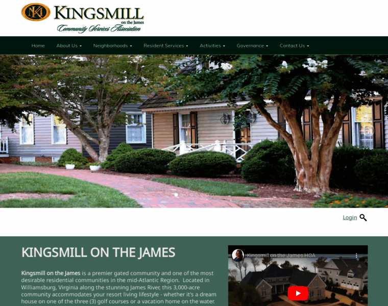 Kingsmillcommunity.org thumbnail