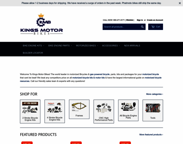 Kingsmotorbikes.com thumbnail