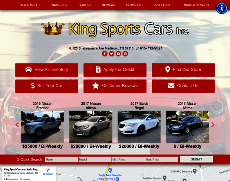 Kingsportcars.com thumbnail