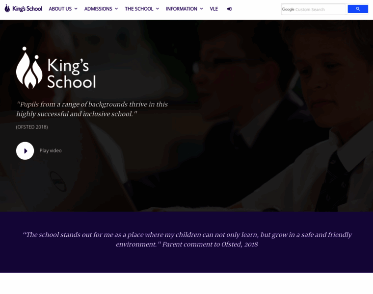 Kingsschoolhove.org.uk thumbnail