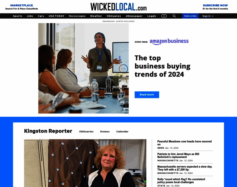 Kingston.wickedlocal.com thumbnail