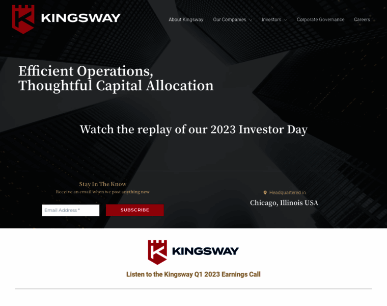 Kingsway-financial.com thumbnail