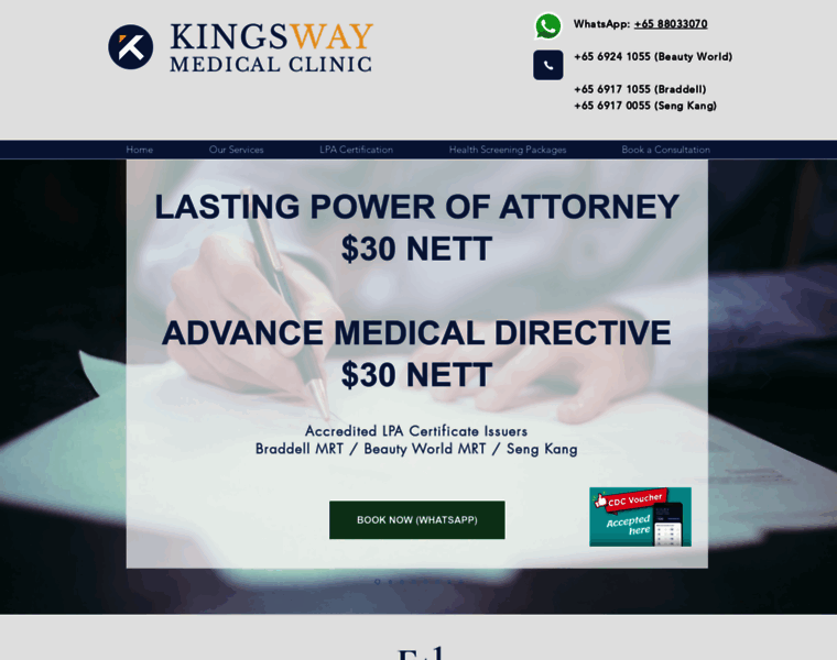 Kingswaymedical.sg thumbnail