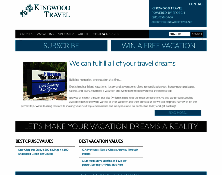Kingwoodtravel.net thumbnail