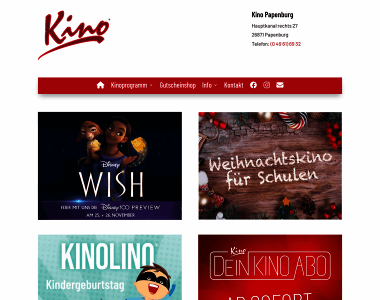 Kino-papenburg.de thumbnail