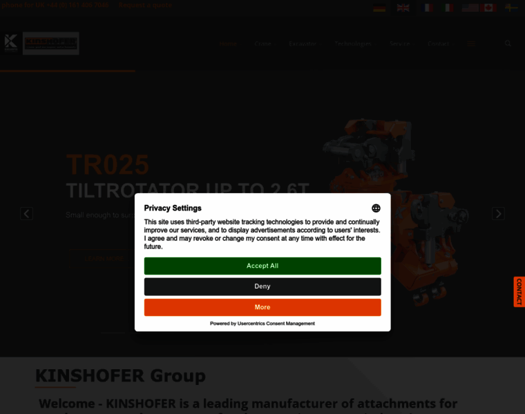 Kinshofer.com thumbnail
