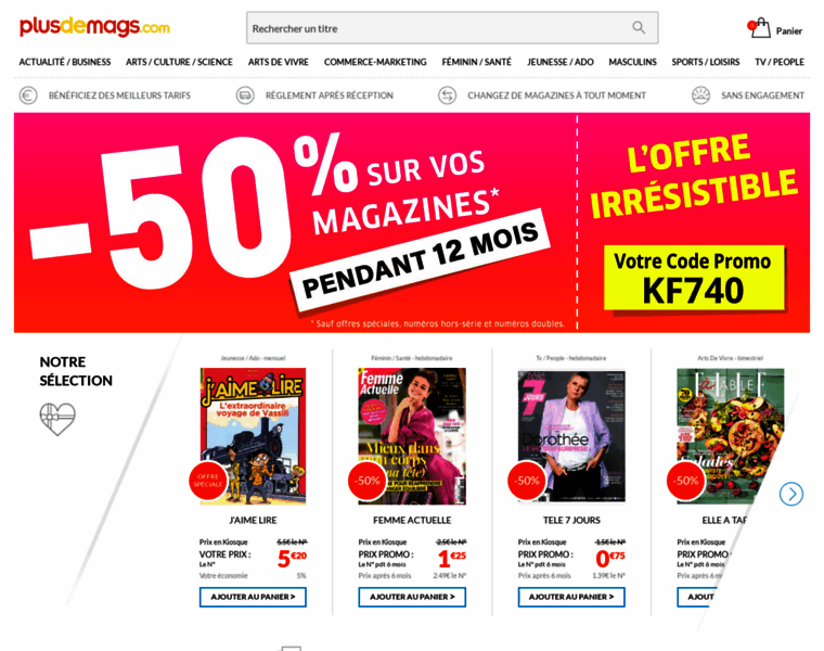 Kiosque-magazines.fr thumbnail