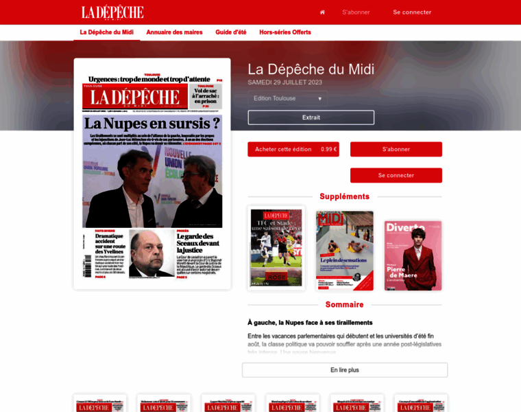 Kiosque.ladepeche.fr thumbnail