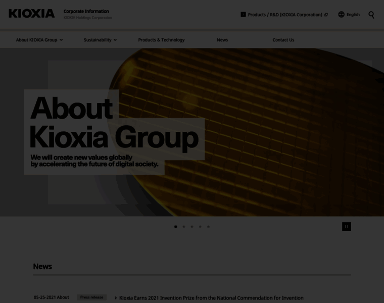 Kioxia-holdings.com thumbnail