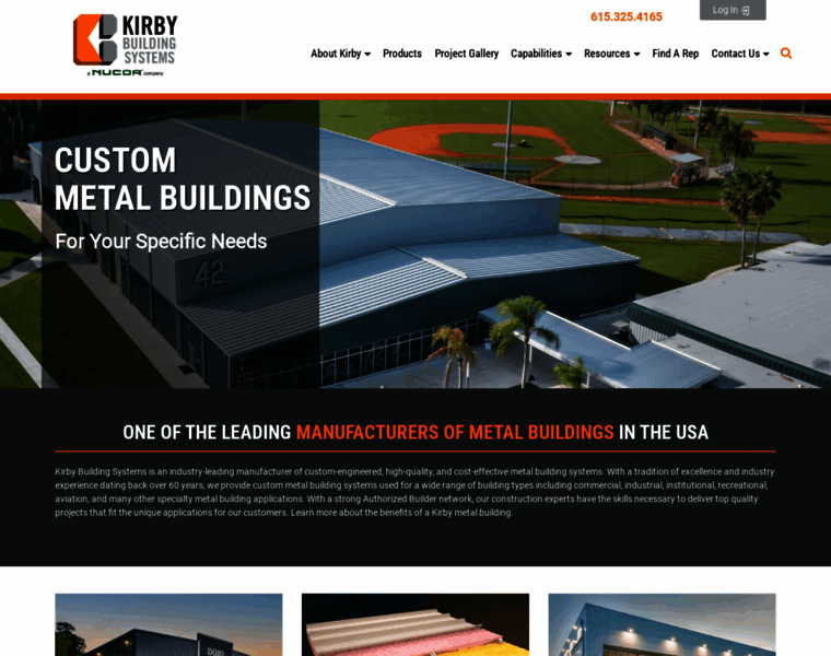 Kirbybuildingsystems.com thumbnail