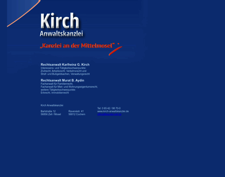 Kirch-anwaltskanzlei.de thumbnail