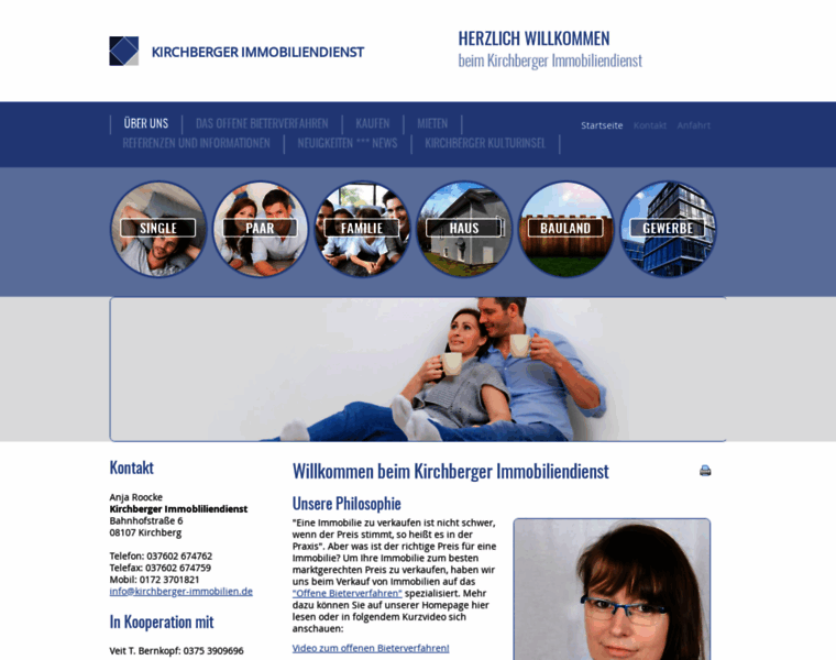 Kirchberger-immobilien.de thumbnail