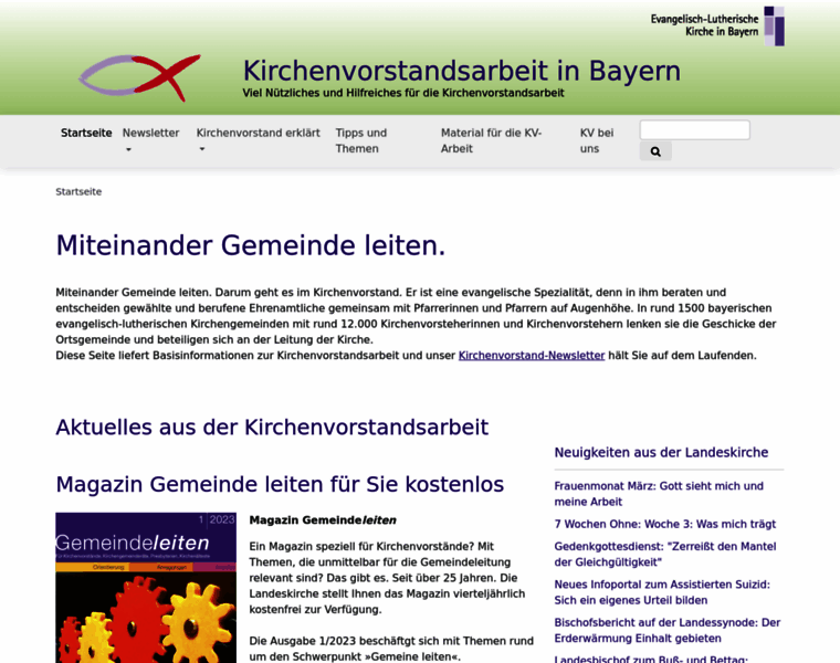 Kirchenvorstand-bayern.de thumbnail