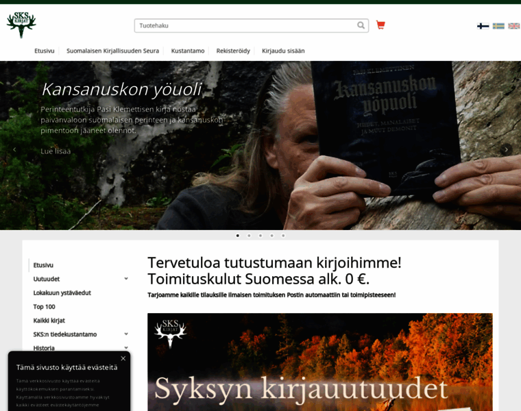 Kirjat.finlit.fi thumbnail