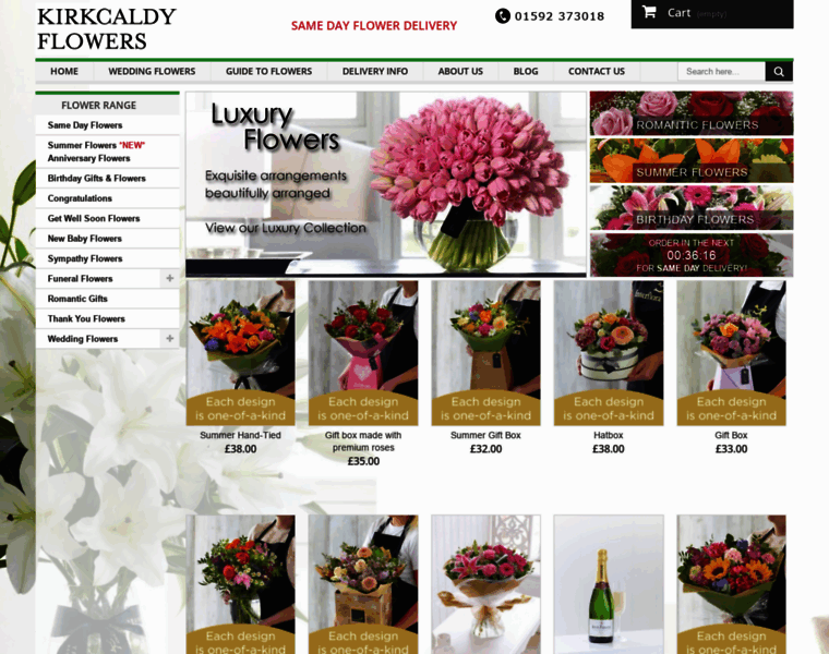 Kirkcaldyflowers.co.uk thumbnail