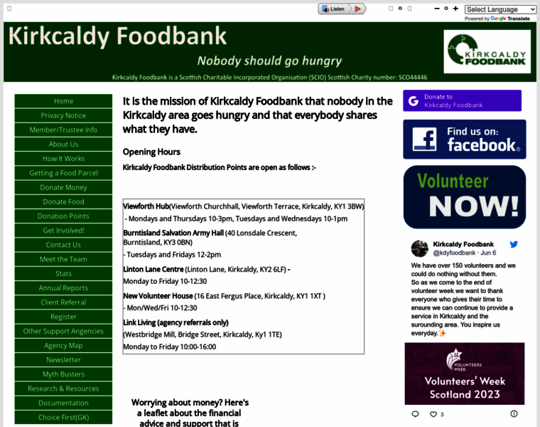 Kirkcaldyfoodbank.org.uk thumbnail
