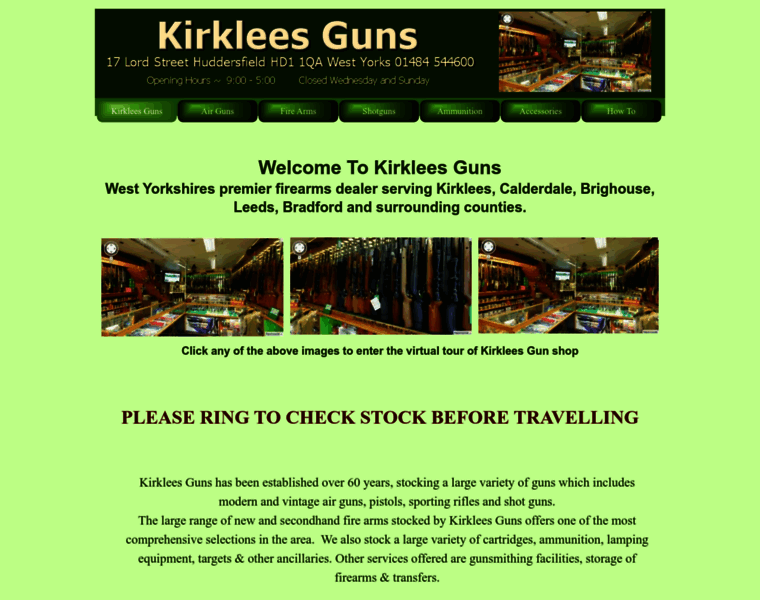 Kirklees-guns.co.uk thumbnail