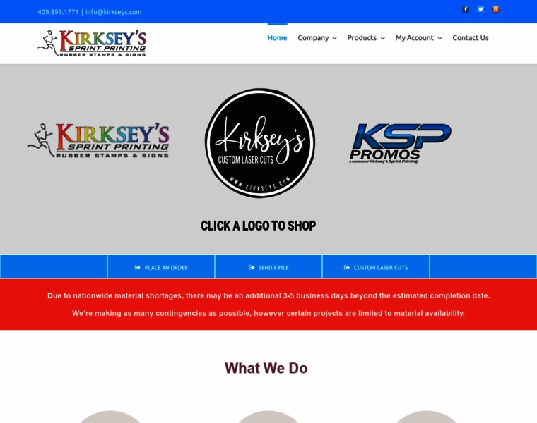 Kirkseys.com thumbnail