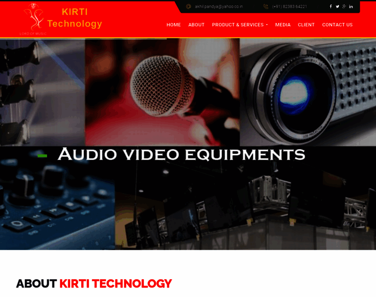 Kirtitechnology.com thumbnail