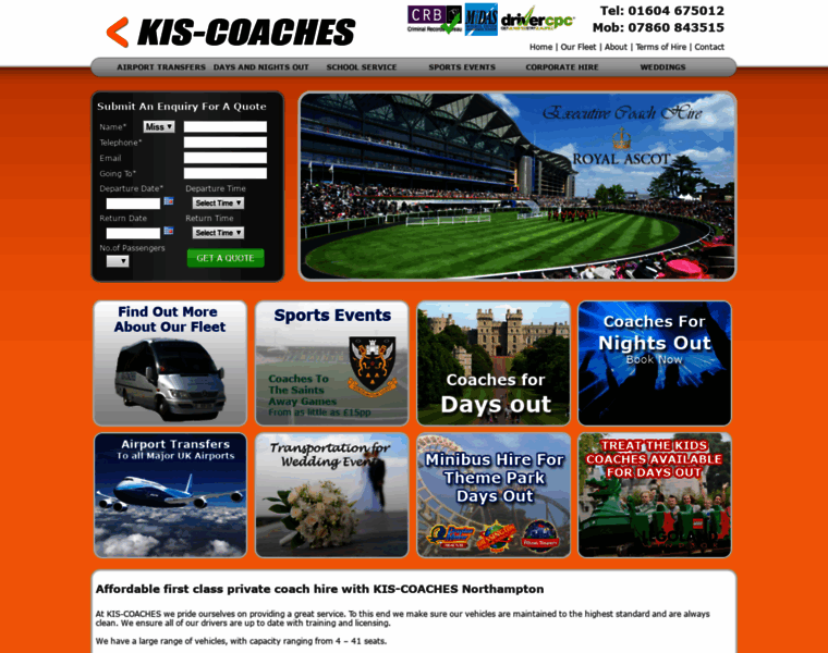 Kis-coaches.co.uk thumbnail