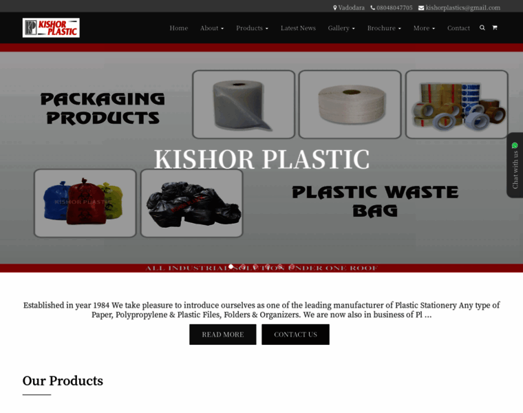 Kishorplastic.com thumbnail