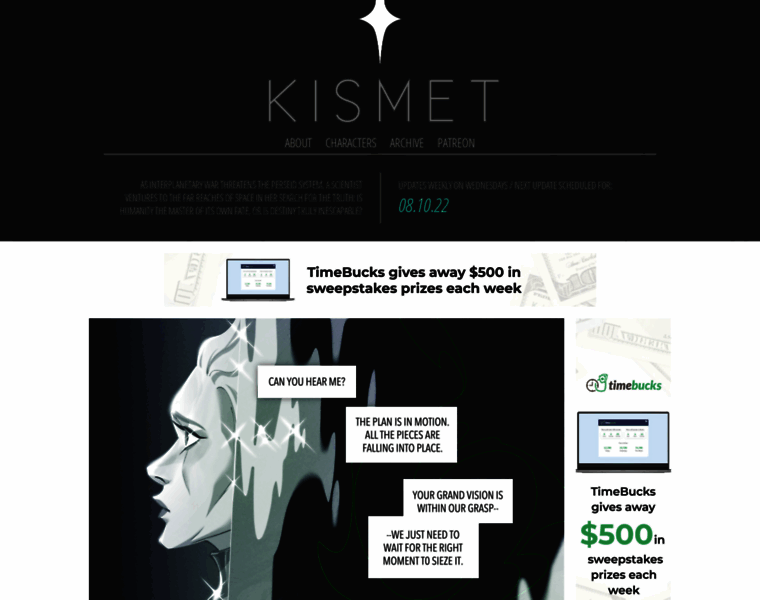 Kismet-comic.com thumbnail