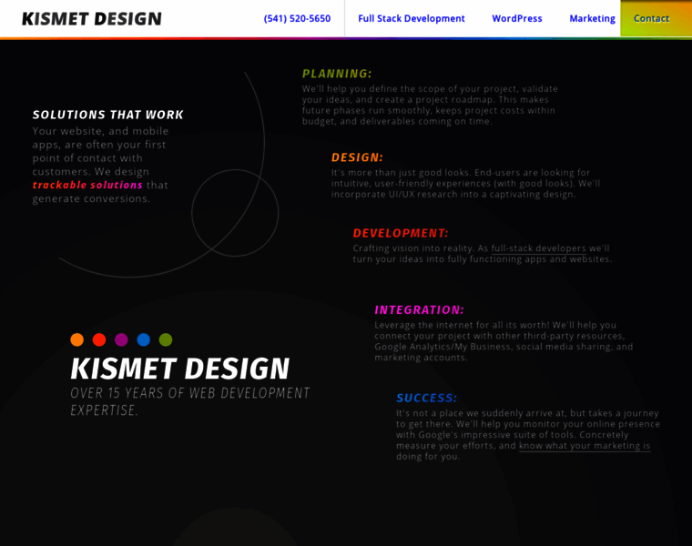 Kismetwebdesign.com thumbnail
