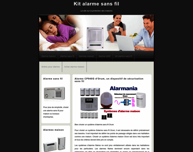 Kit-alarme-sans-fil.fr thumbnail