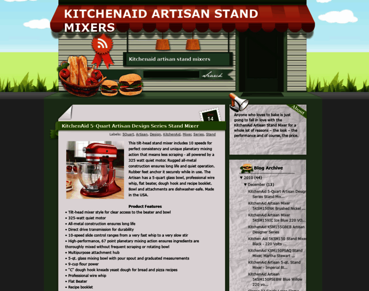 Kitchenaid-artisanstandmixers.blogspot.com thumbnail