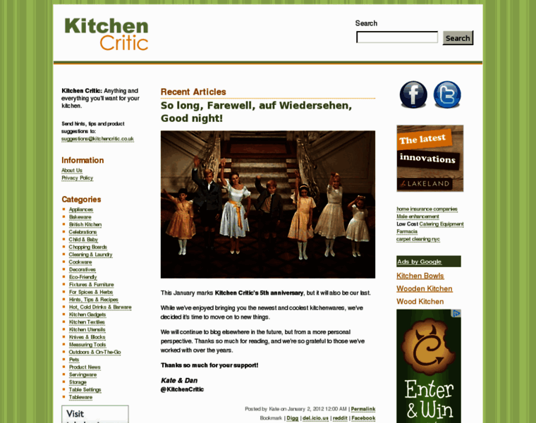 Kitchencritic.co.uk thumbnail