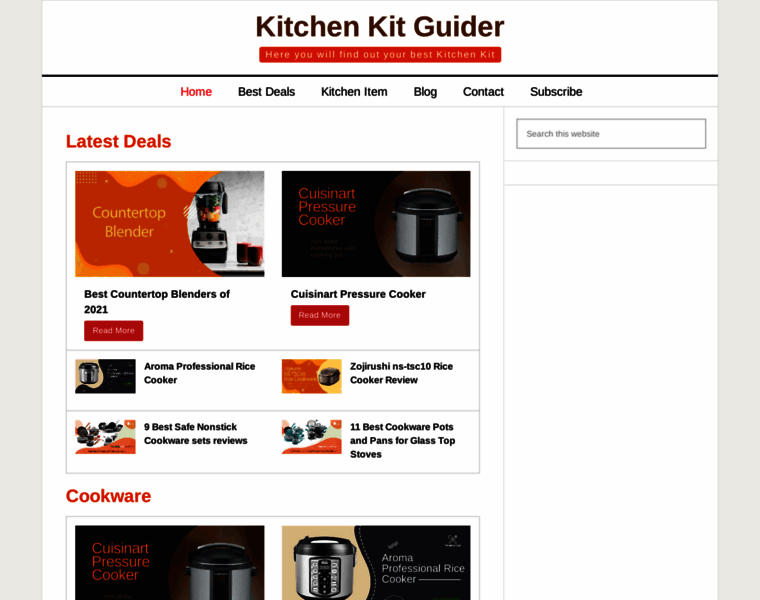 Kitchenkitguider.com thumbnail
