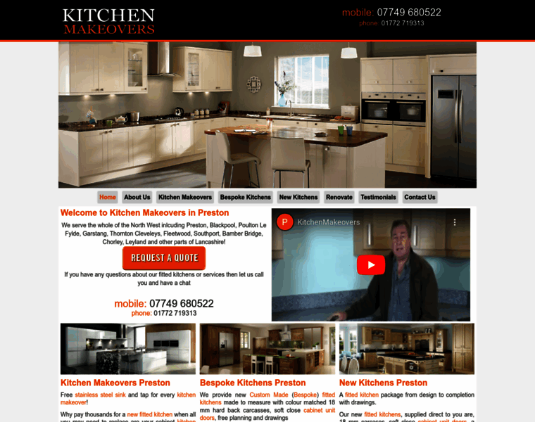 Kitchenmakeoverslancs.co.uk thumbnail