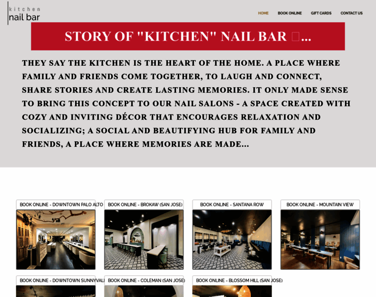 Kitchennailbar.com thumbnail