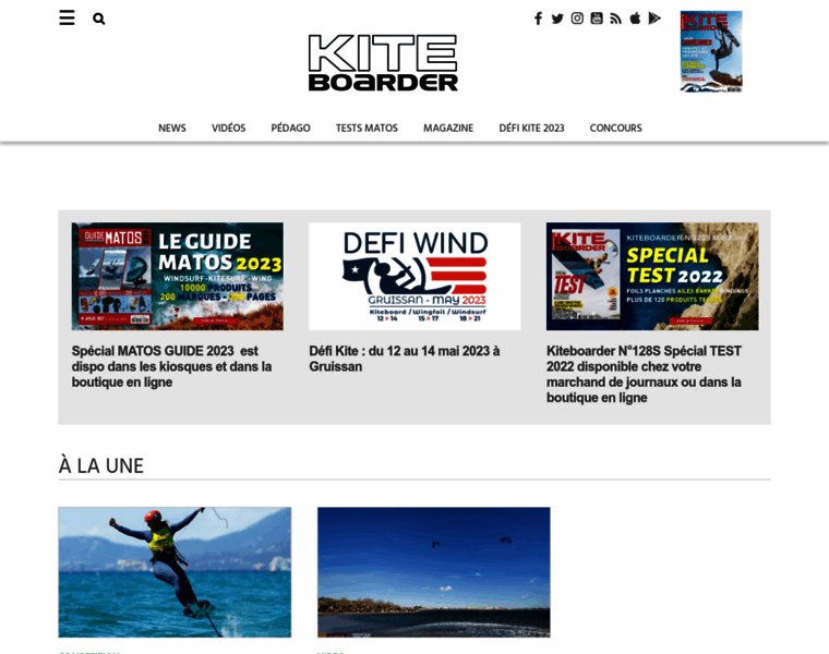 Kiteboarder-mag.com thumbnail