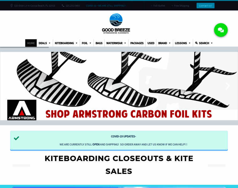 Kiteboardingcloseouts.com thumbnail