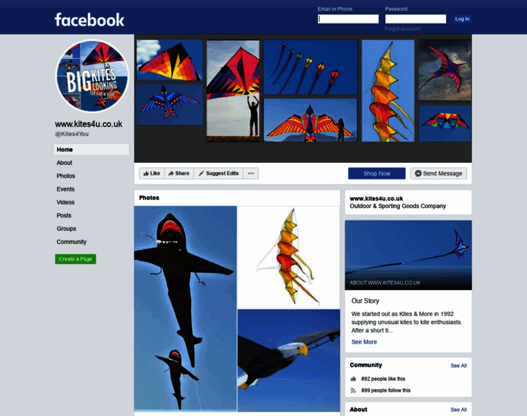 Kites4you.co.uk thumbnail
