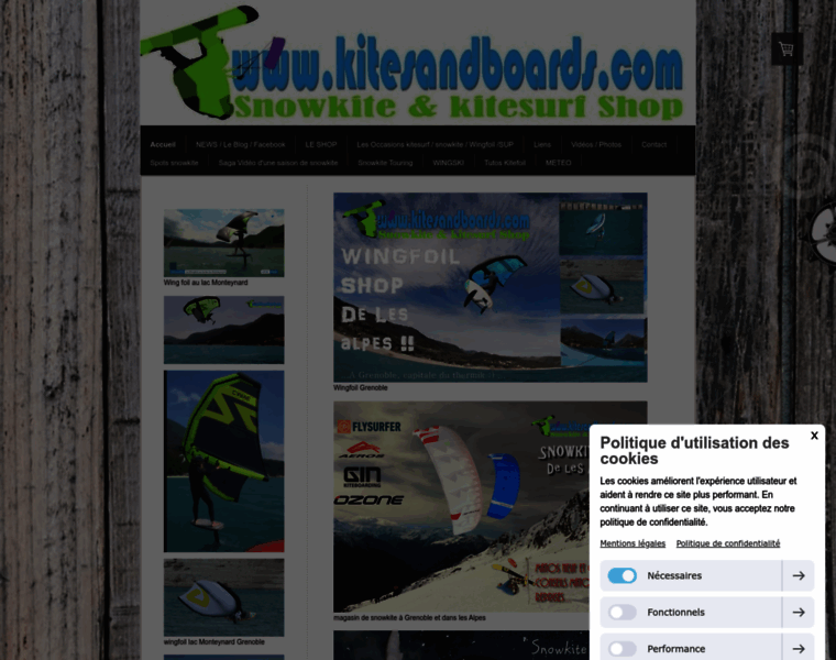 Kitesandboards.com thumbnail