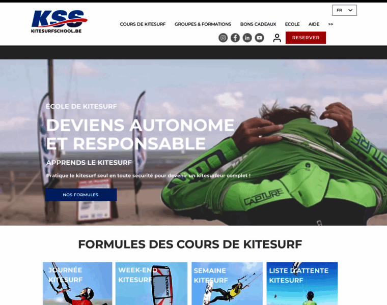 Kitesurfschool.be thumbnail Kitesurfschool.be thumbnail