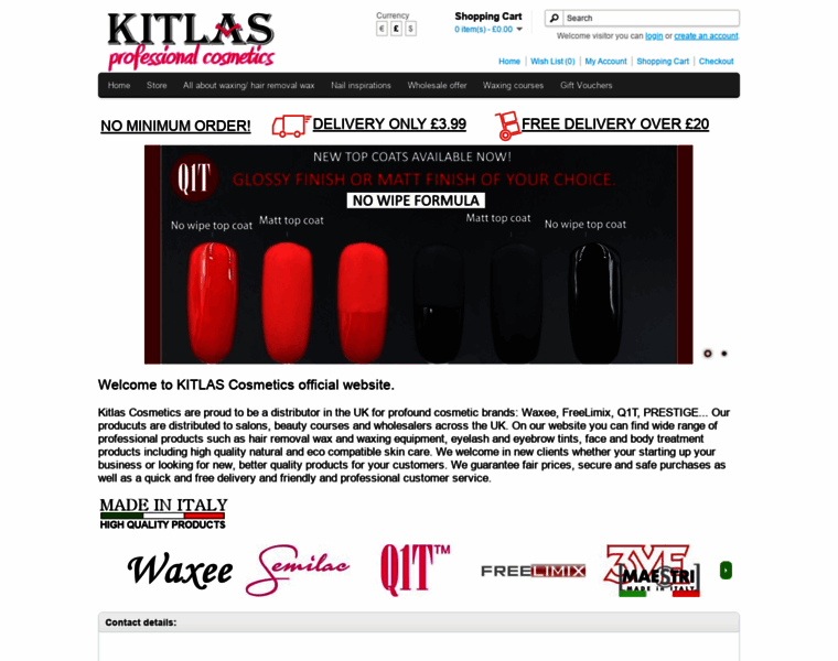 Kitlas-cosmetics.co.uk thumbnail