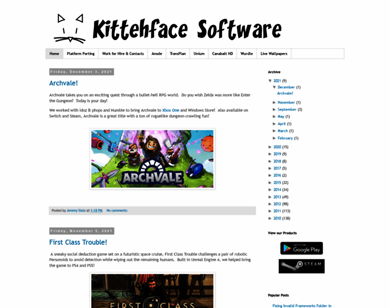 Kittehface.com thumbnail