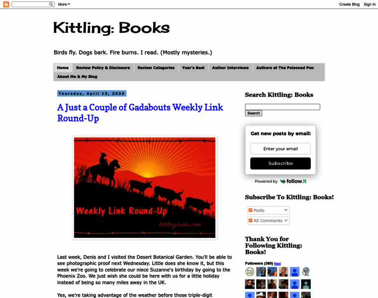Kittlingbooks.com thumbnail